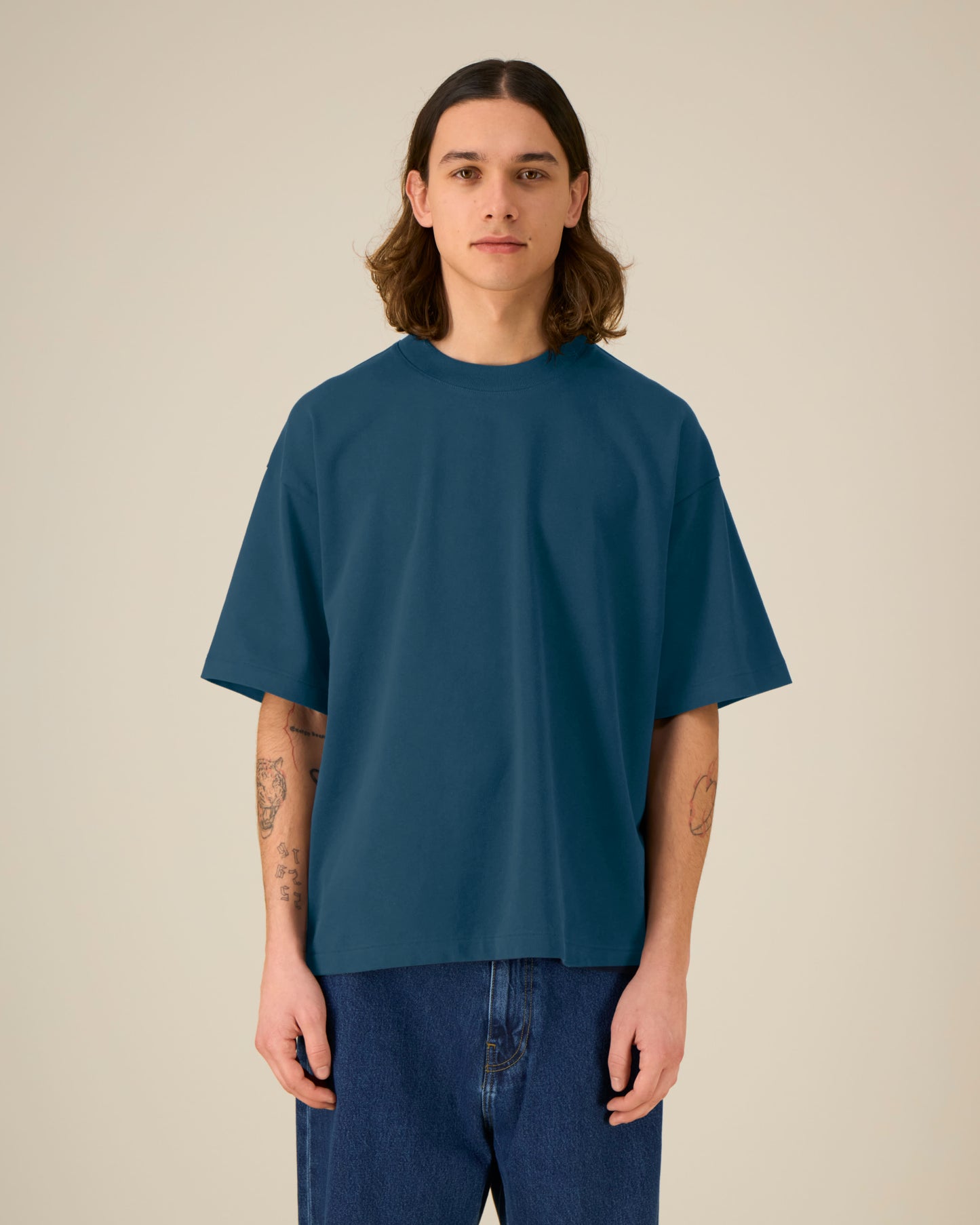 Essential Tee - Ocean blue