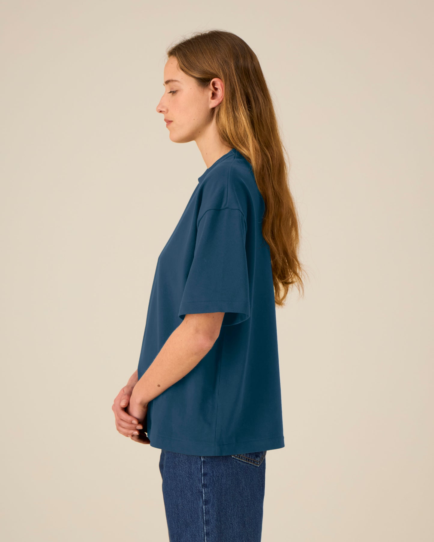 Essential Tee - Ocean blue