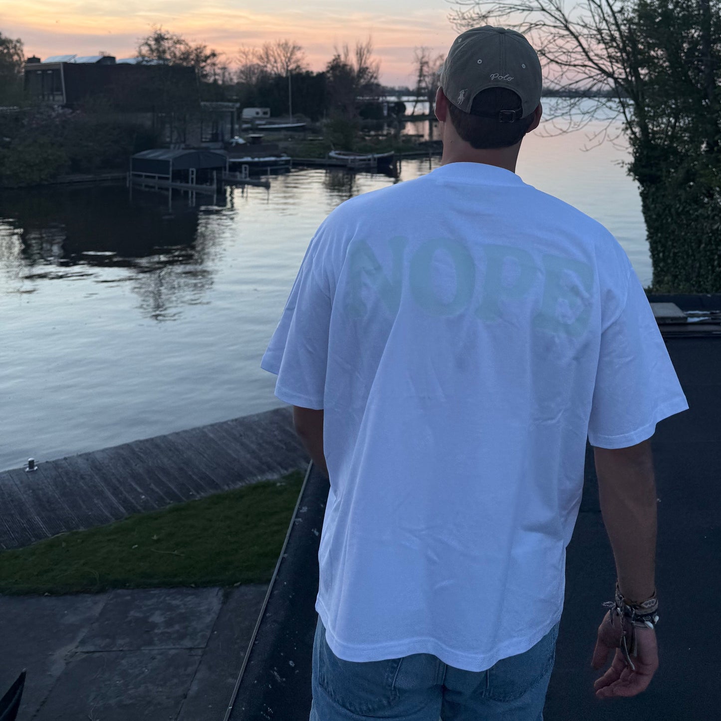 Nope Tee - White