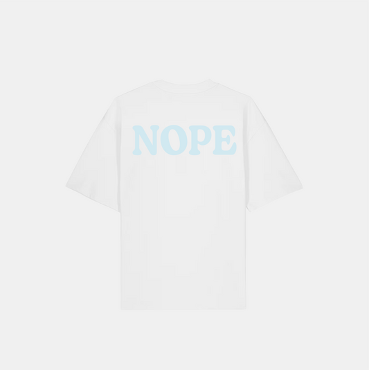 Nope Tee - White